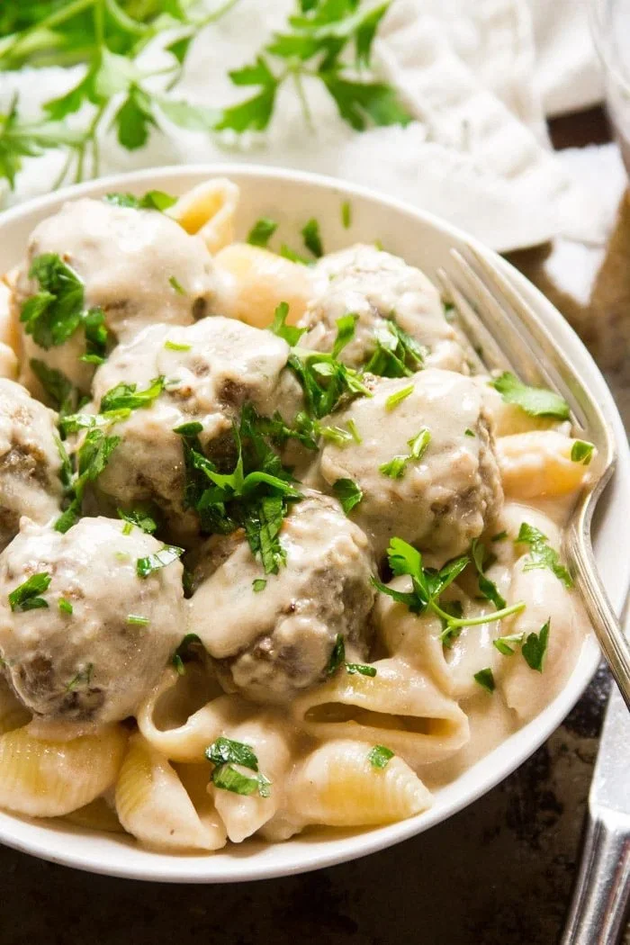 VEGAN SWEDISH MEATBALLS