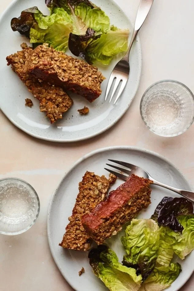 VEGAN LENTIL LOAF (VEGAN MEATLOAF)