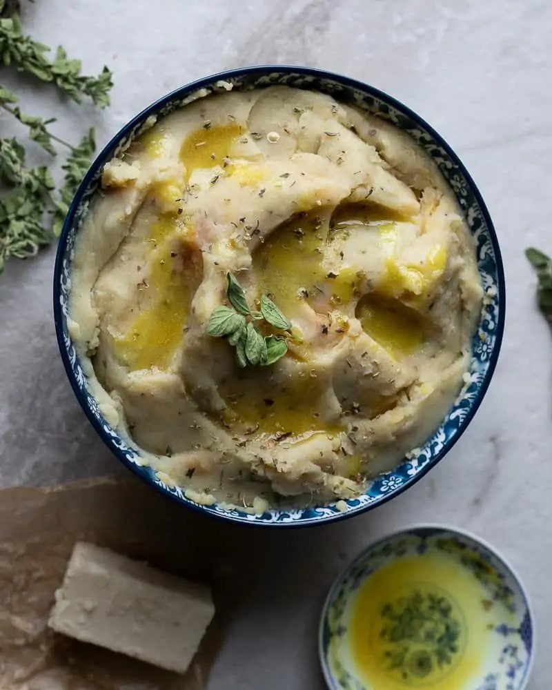 CREAMY HIGH PROTEIN MASHED POTATOES