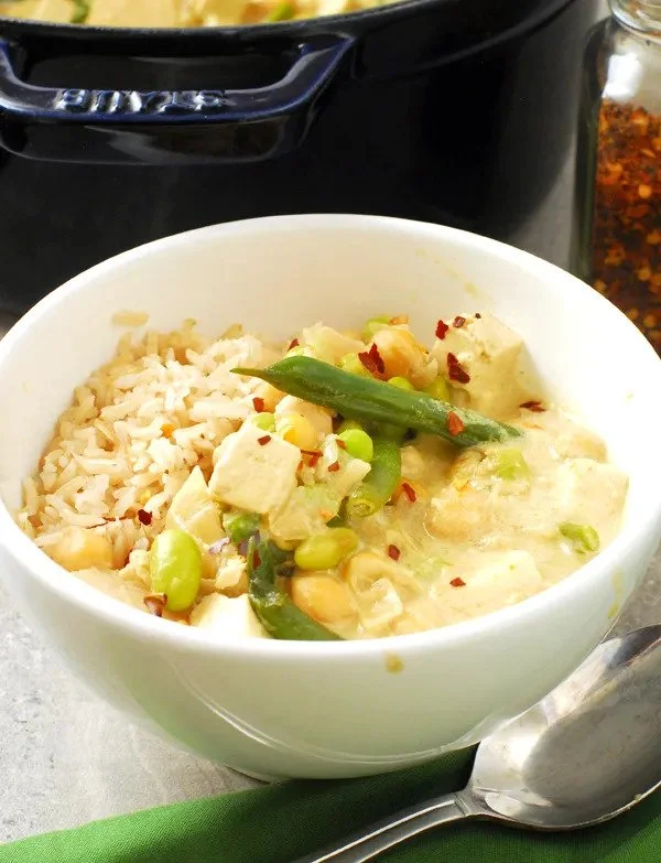 HIGH PROTEIN THAI GREEN CURRY