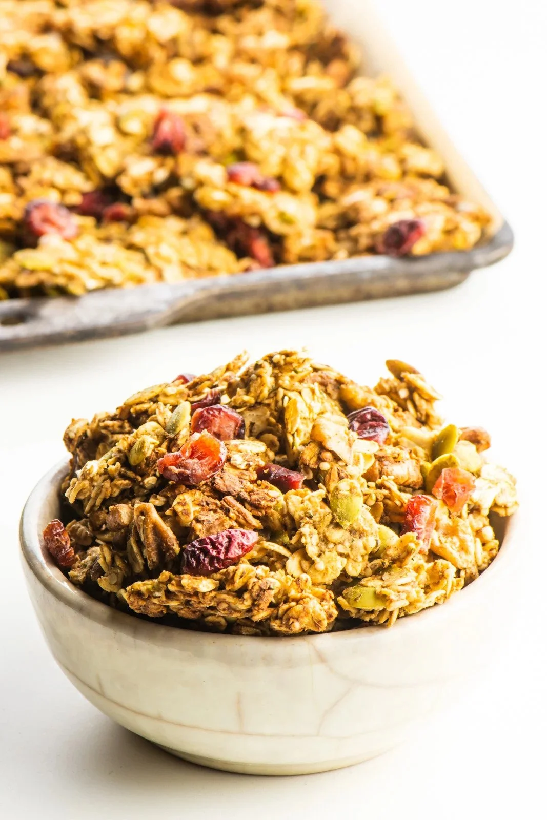 HEALTHY HOMEMADE HIGH PROTEIN GRANOLA