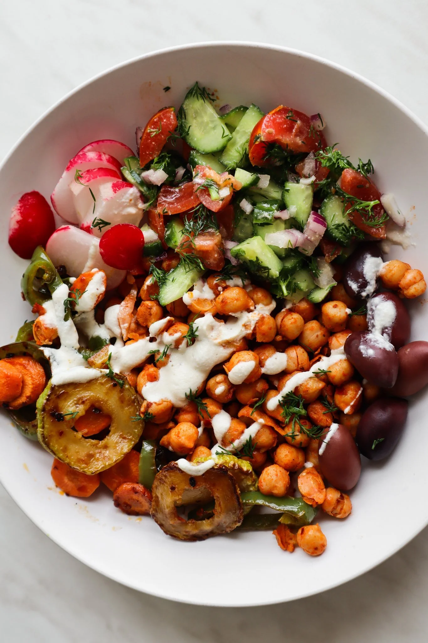 ROASTED VEGETABLE HEALTHY LUNCH BOWLS