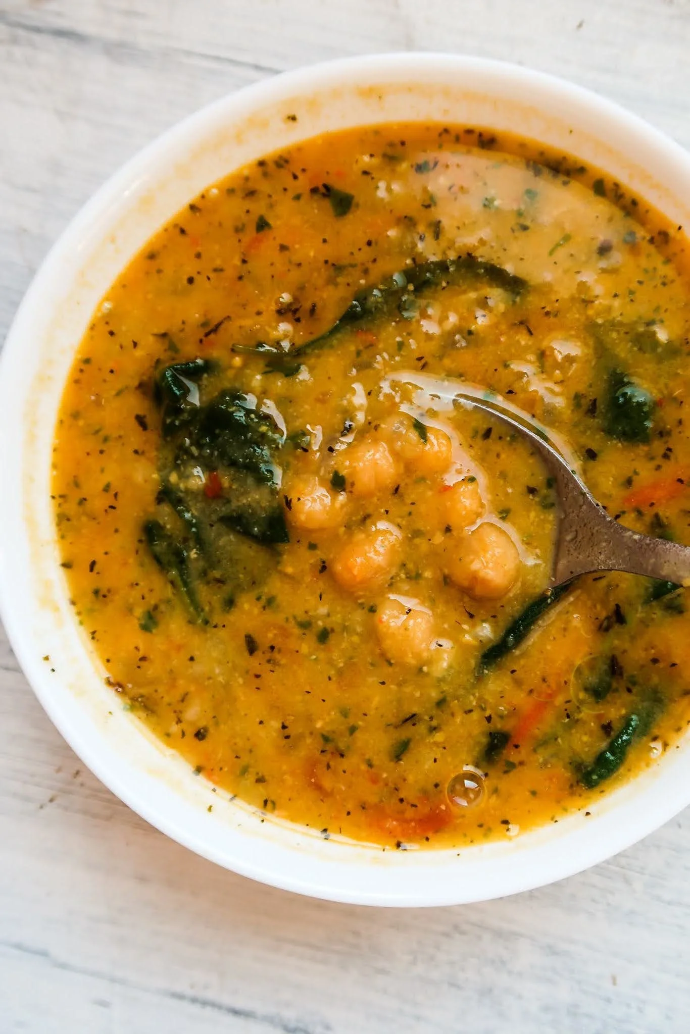 20-MINUTE CHICKPEA SOUP | EASY VEGAN RECIPE