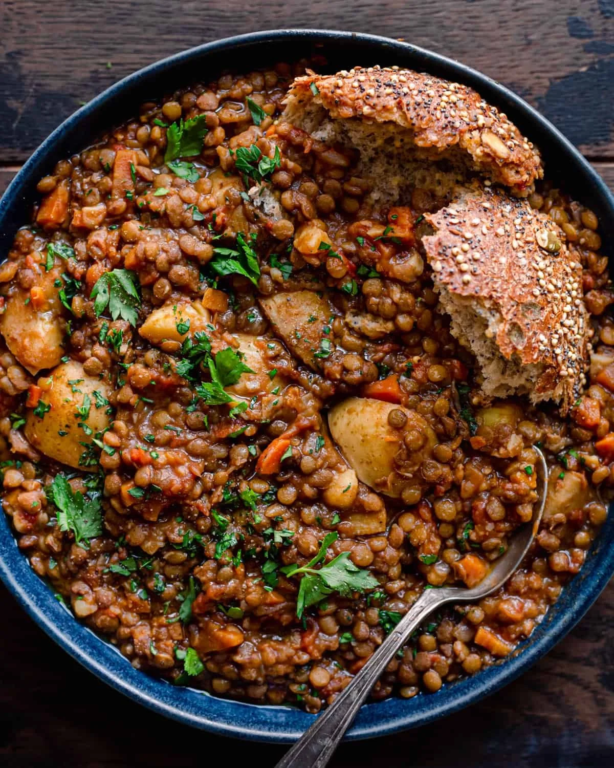 INSTANT POT LENTIL SOUP