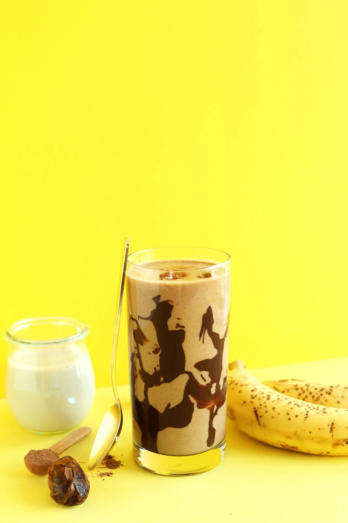 CHOCOLATE PEANUT BUTTER BANANA SHAKE