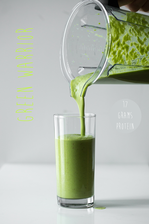 GREEN WARRIOR PROTEIN SMOOTHIE