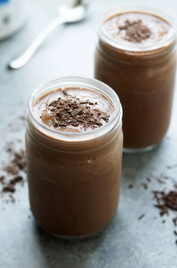 CHOCOLATE PEA PROTEIN SHAKE