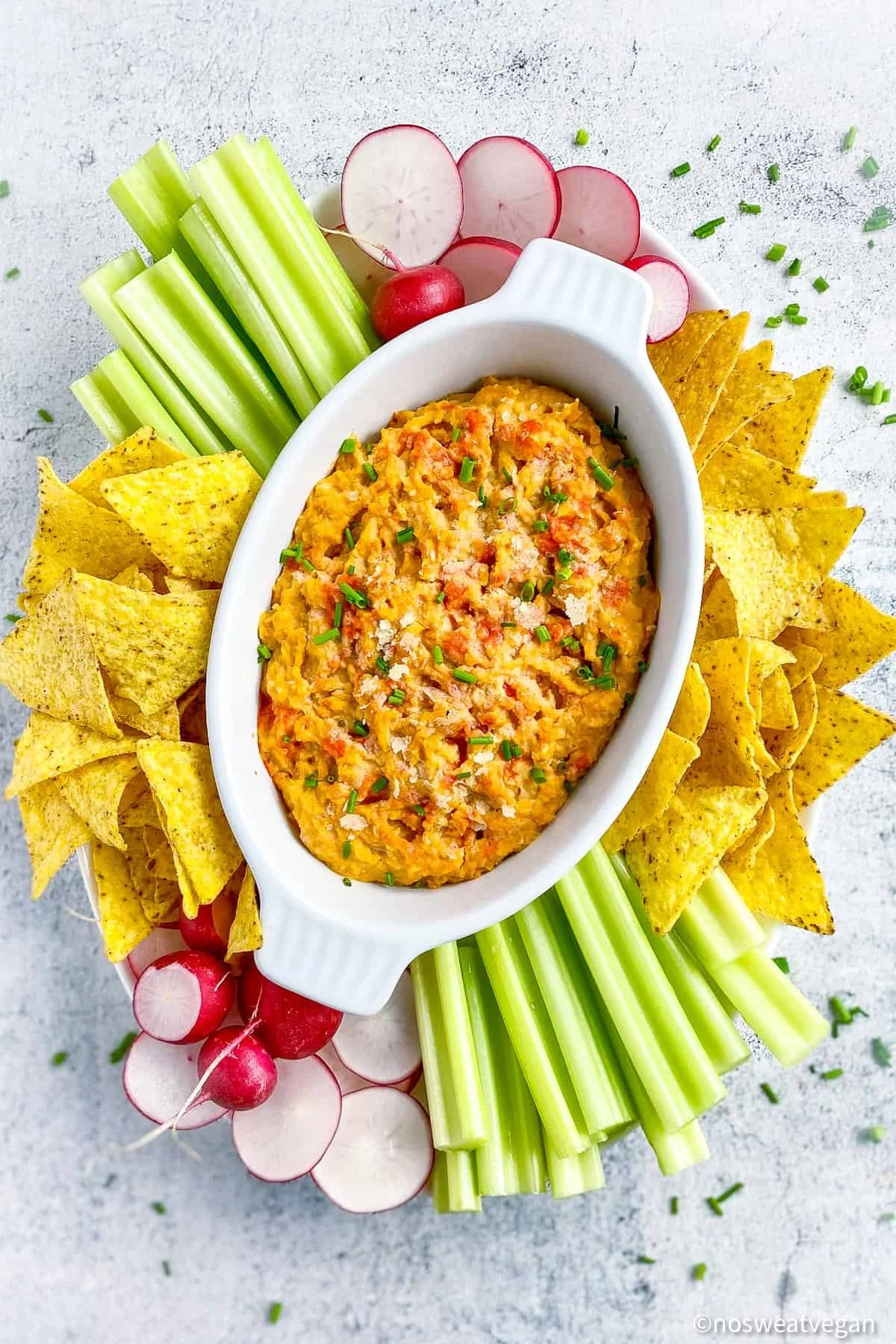 BUFFALO CHICKPEA DIP