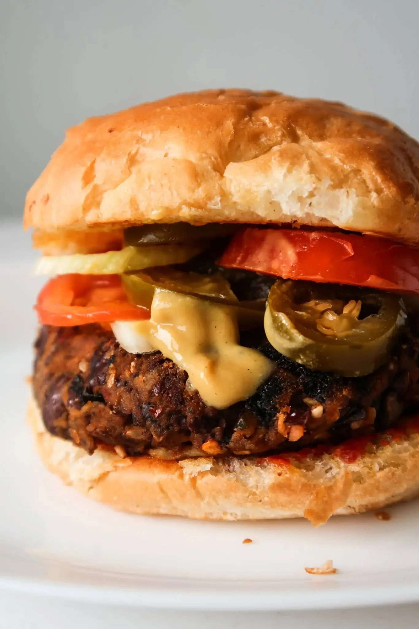 SPICY BLACK BEAN BURGER