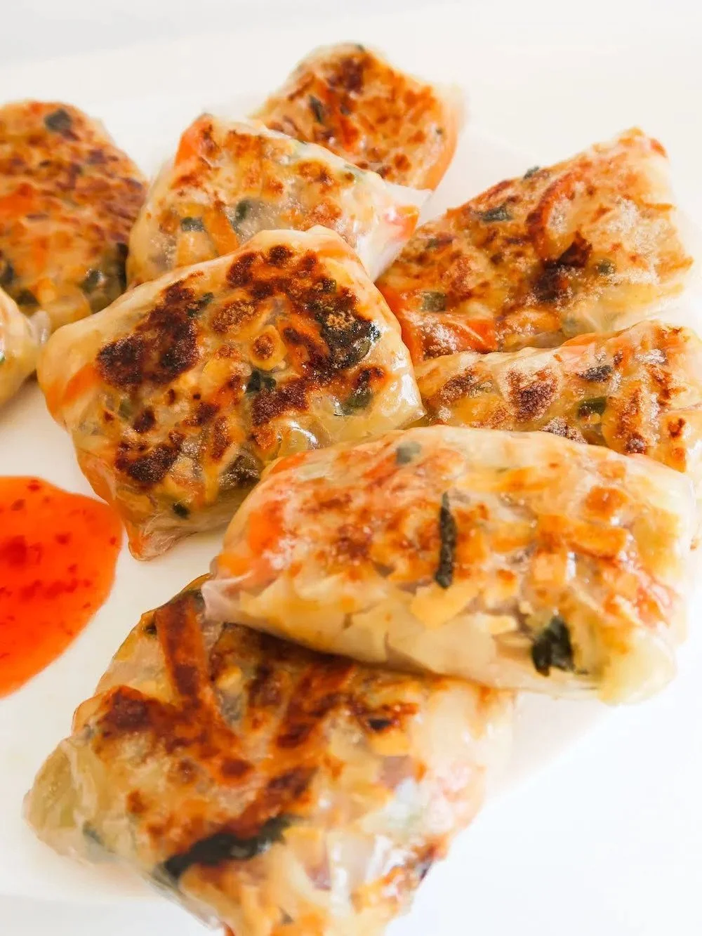 HEALTHY TOFU SPRING ROLLS