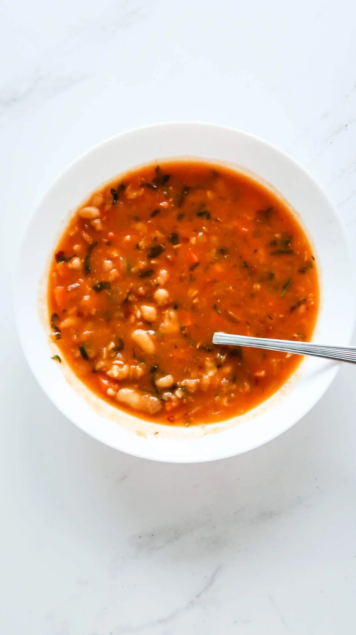 20-MINUTE BEAN SOUP - COZY AND WARMING