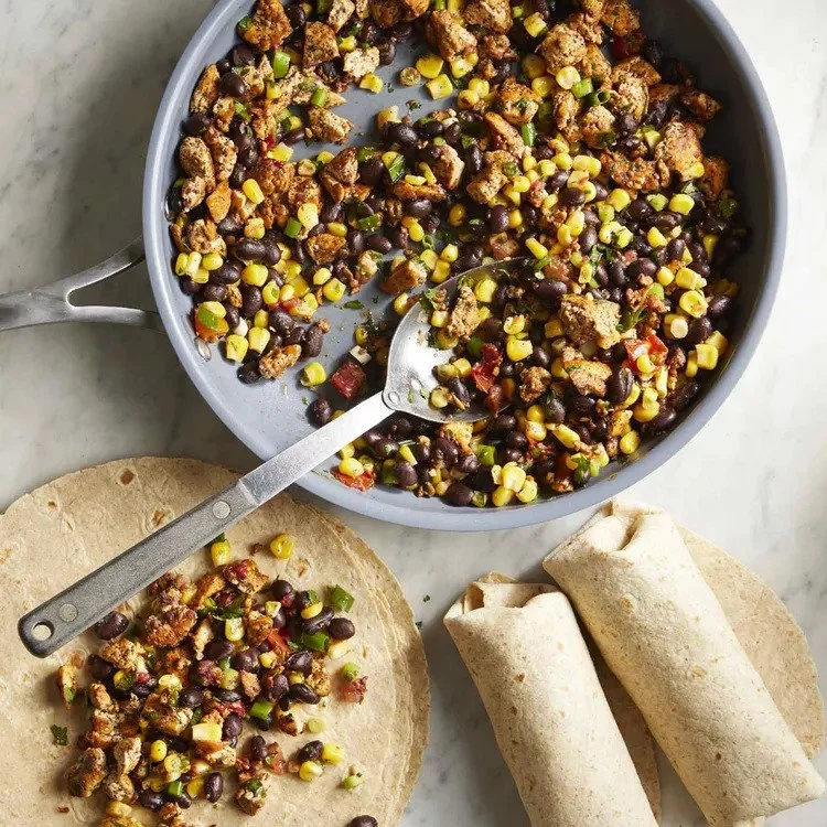 VEGAN FREEZER BREAKFAST BURRITOS