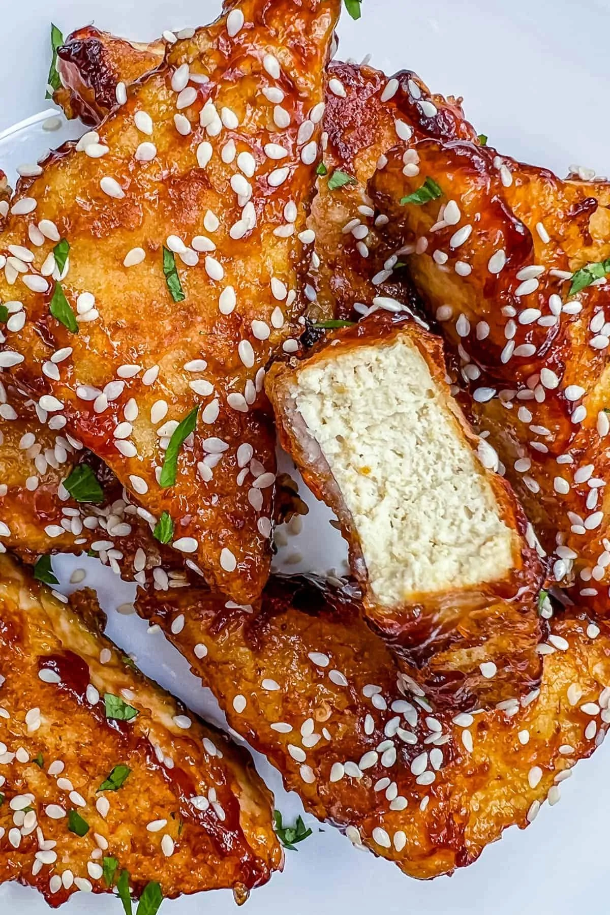 CRISPY STICKY TOFU