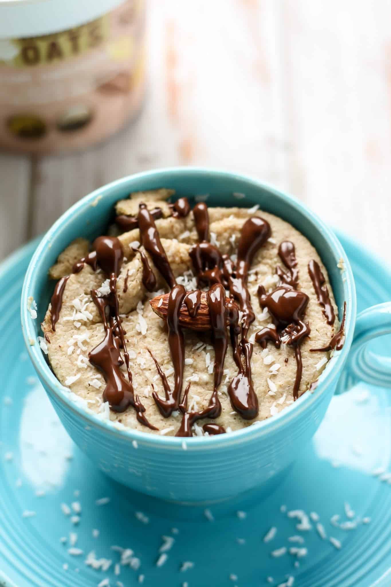ALMOND JOY MUG CAKE