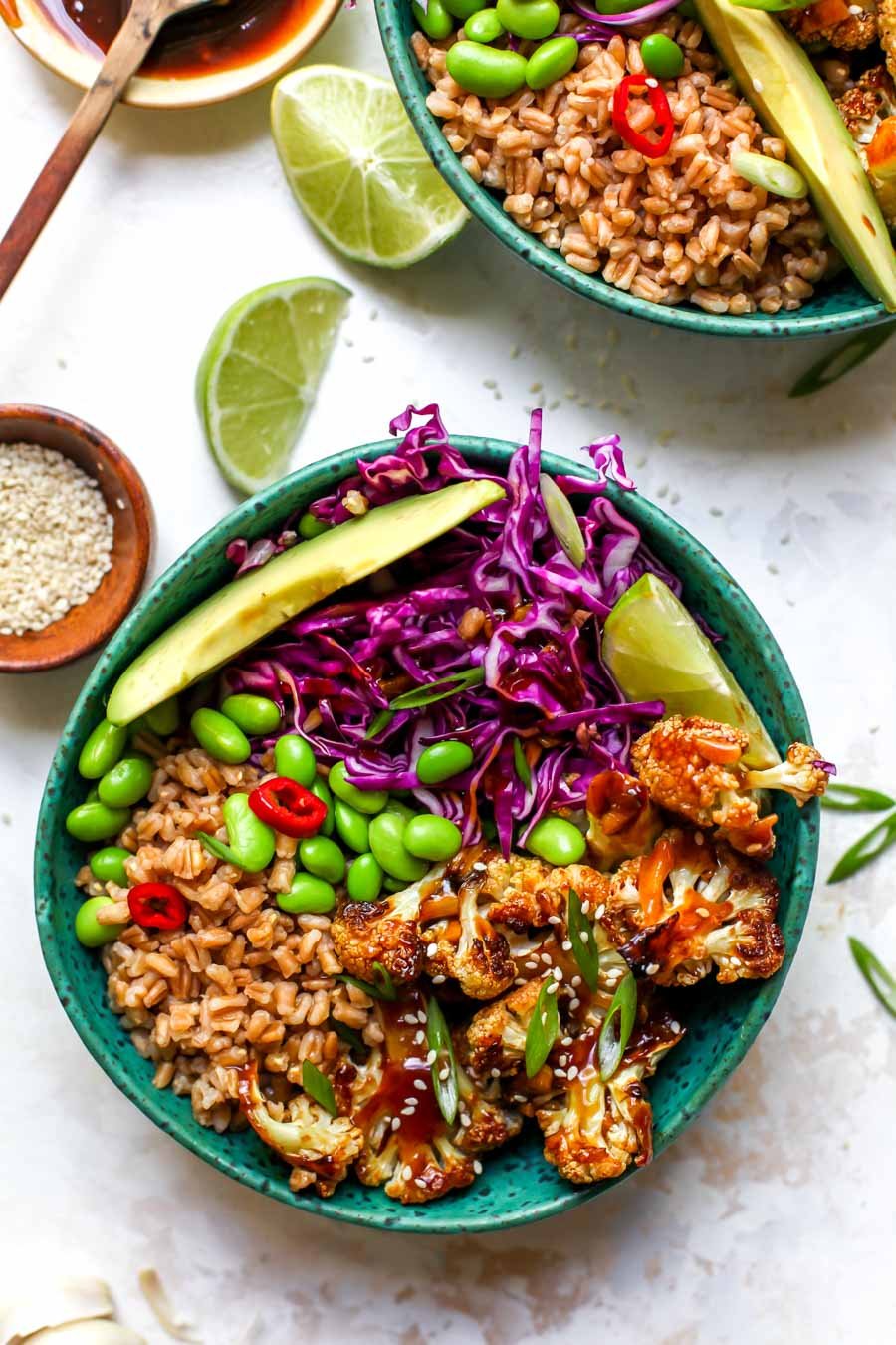 TERIYAKI CAULIFLOWER POWER BALLS