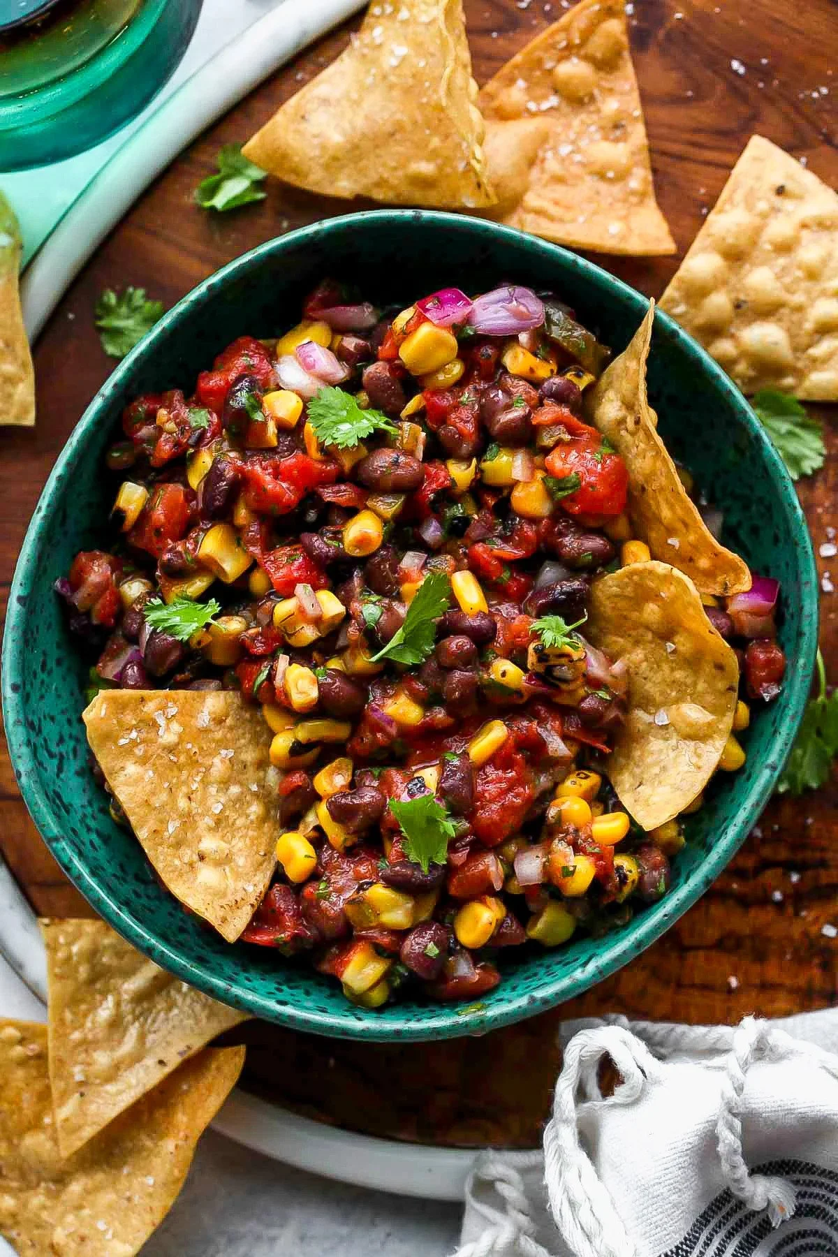 ZESTY LOADED BLACK BEAN SALSA