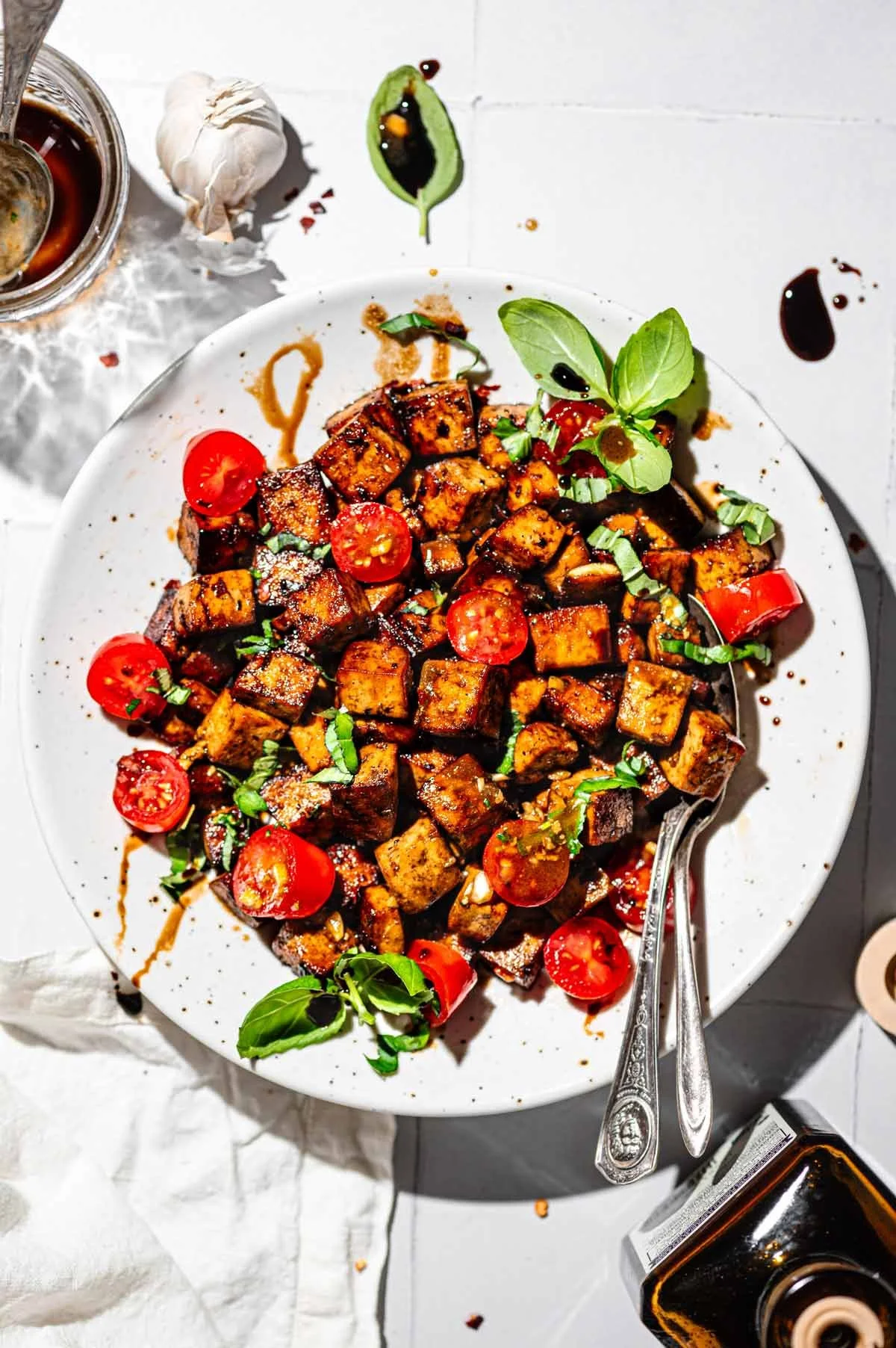 PAN-FRIED BALSAMIC TOFU