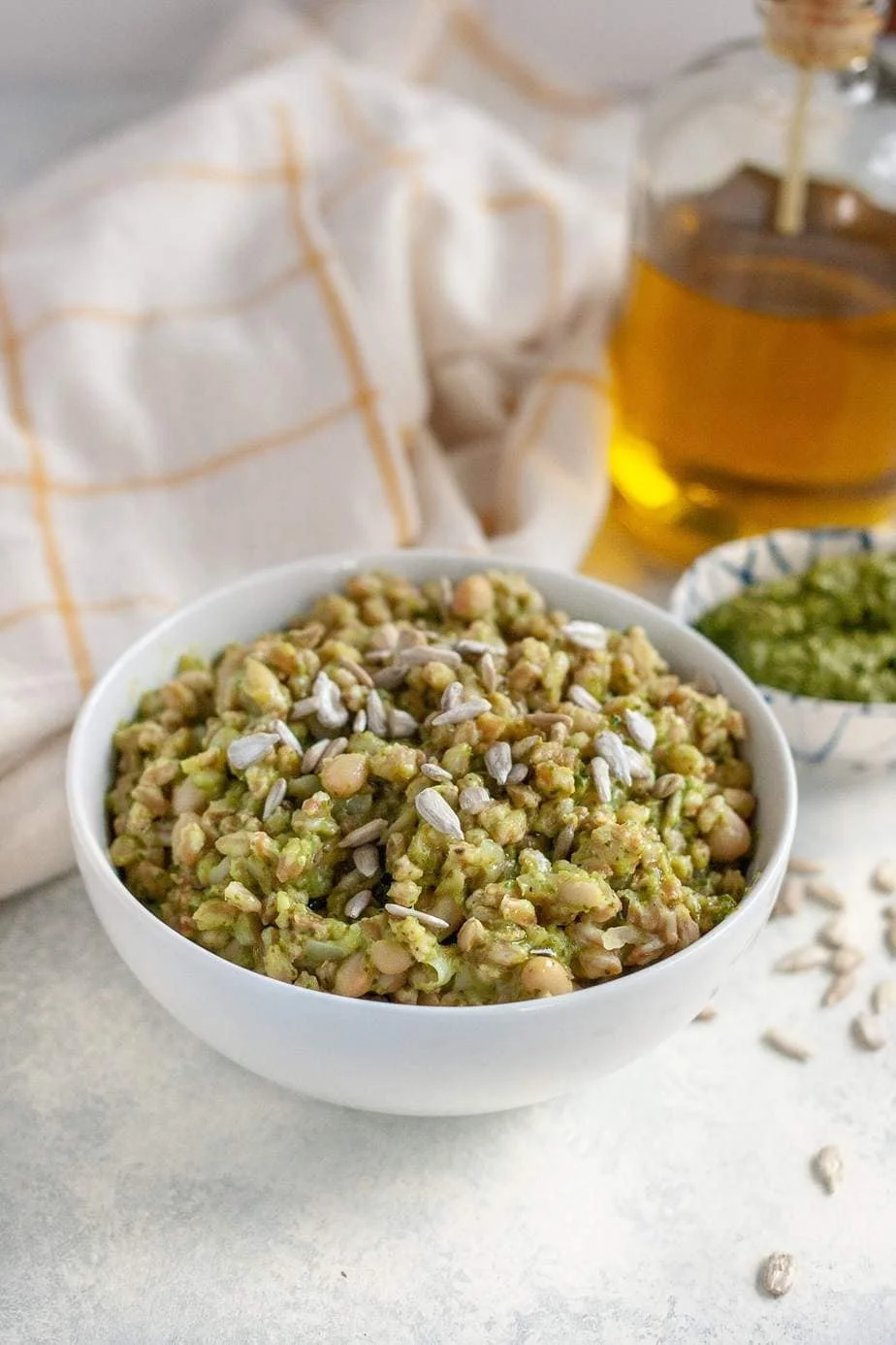 FARRO AND WHITE BEAN RISOTTO