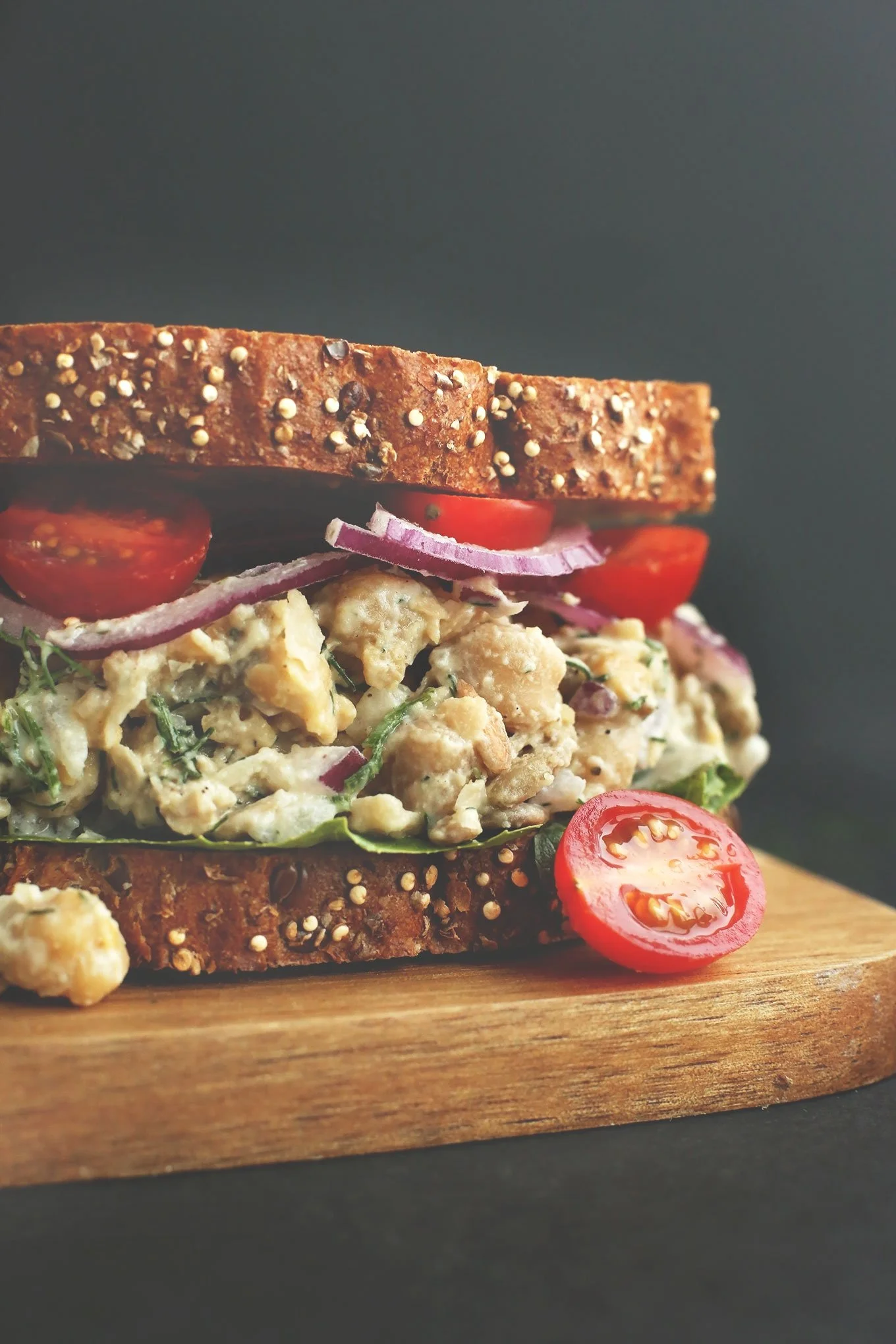 CHICKPEA SUNFLOWER SANDWICH