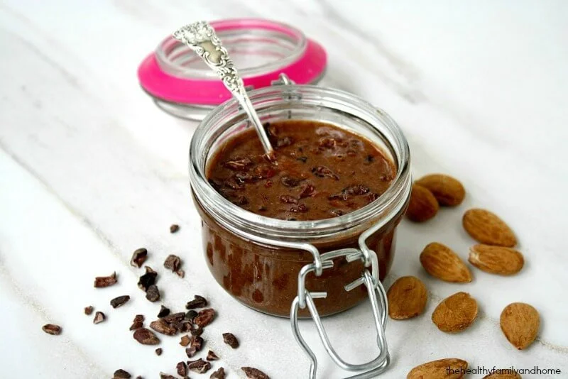 CRUNCHY CACAO NIB CHOCOLATE ALMOND BUTTER
