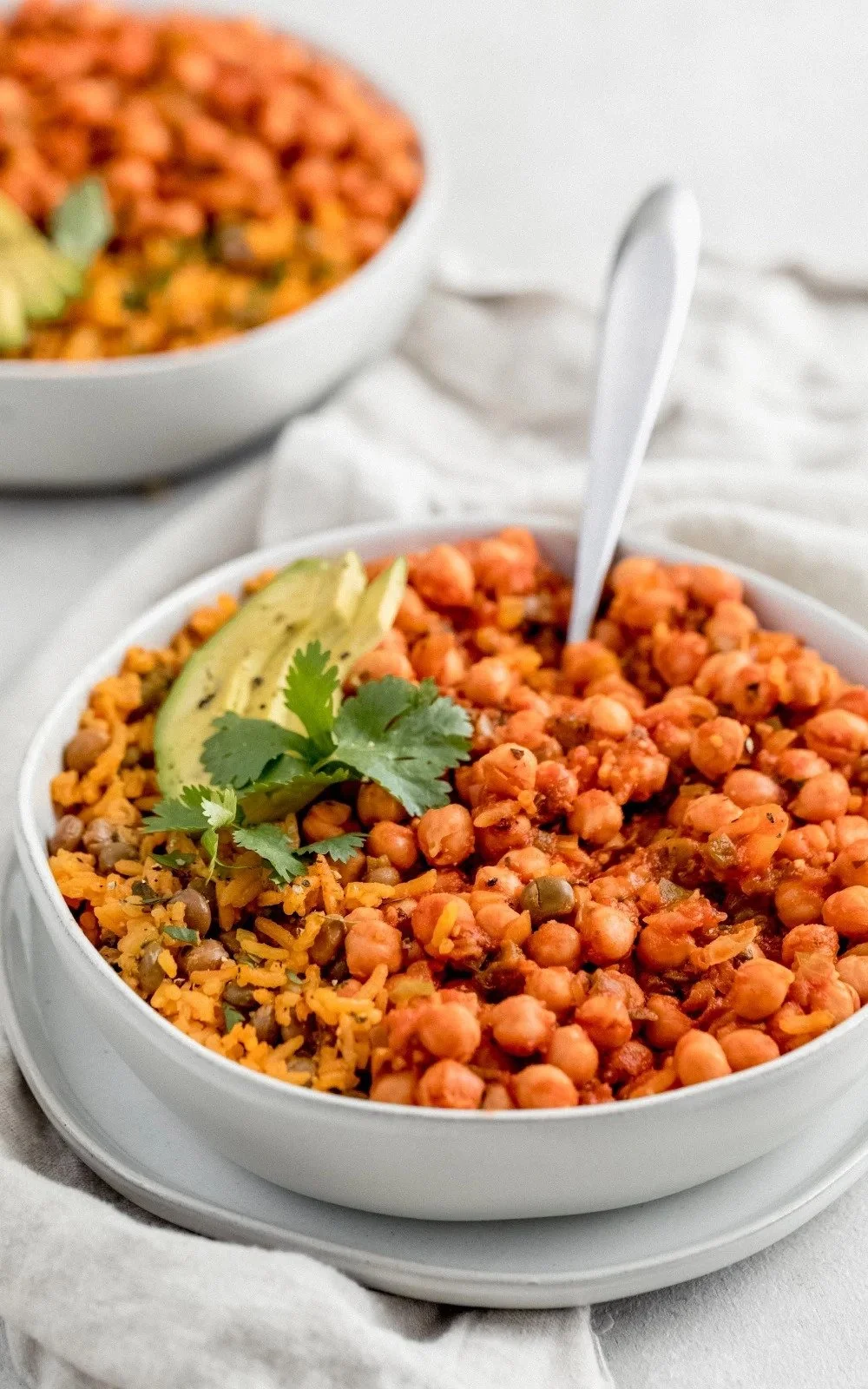 MAMA’S CHICKPEAS IN SOFRITO CON ARROZ GANDULES