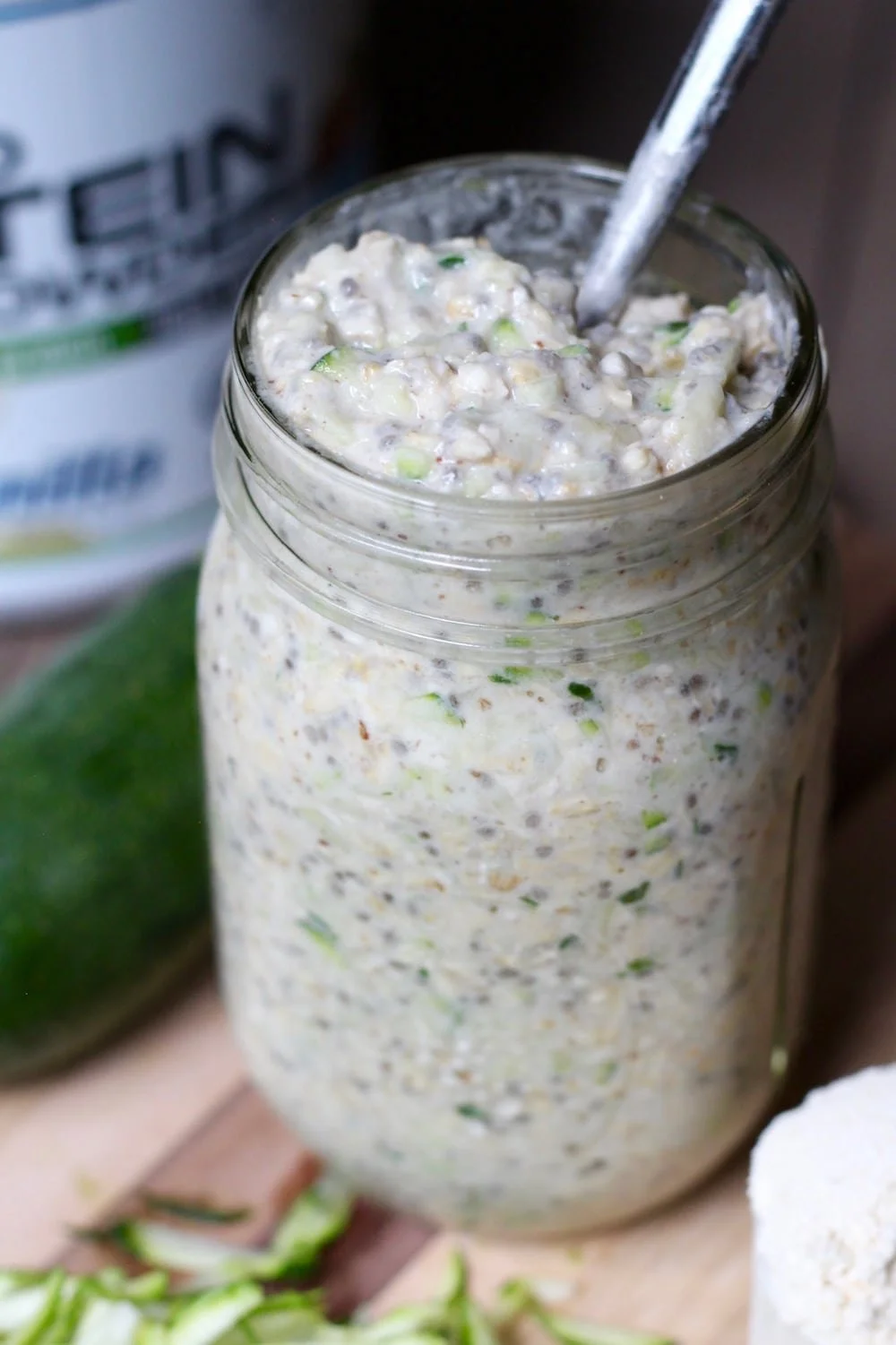 VEGAN PROTEIN OVERNIGHT OATS
