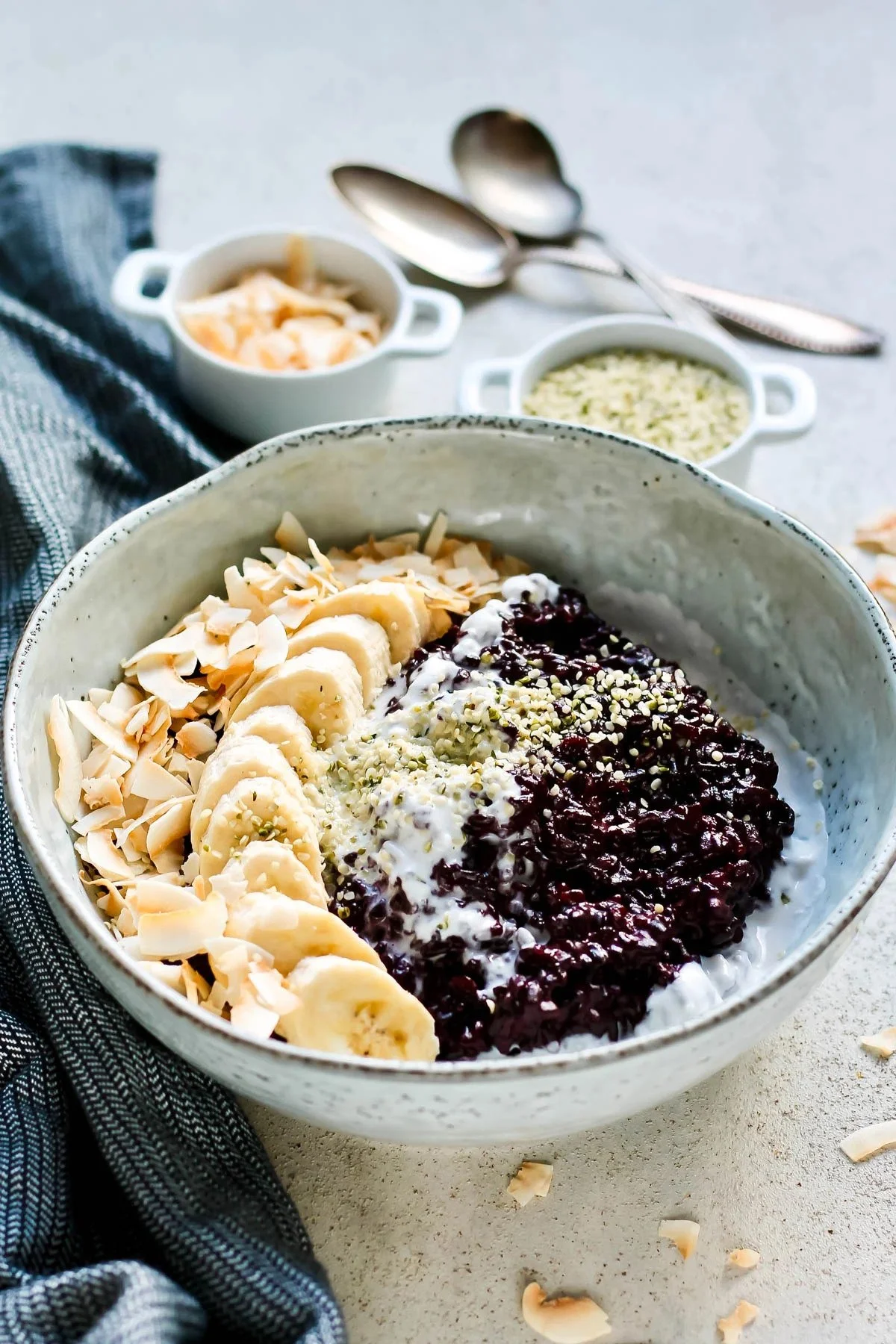 INDONESIAN BLACK RICE PUDDING