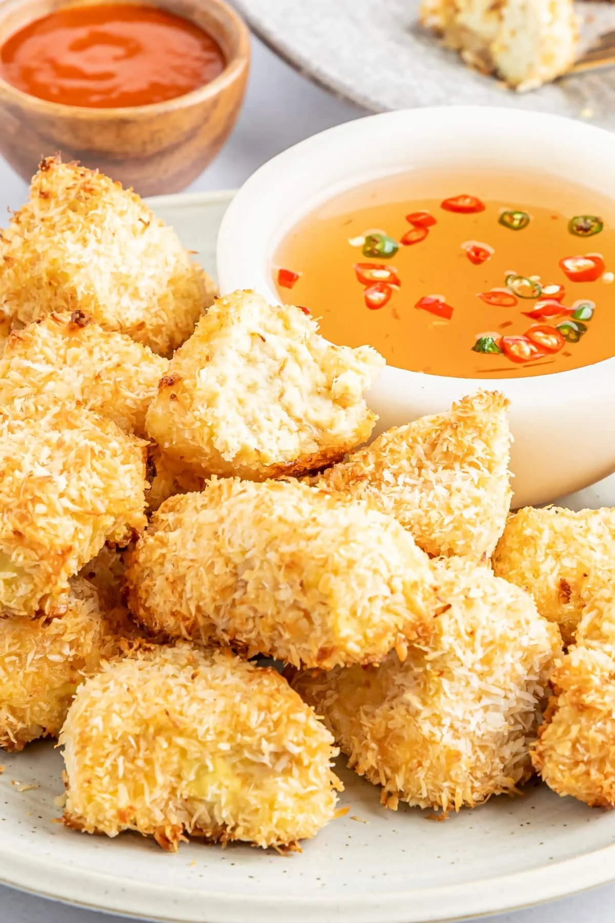 CRISPY GLUTEN FREE COCONUT TOFU