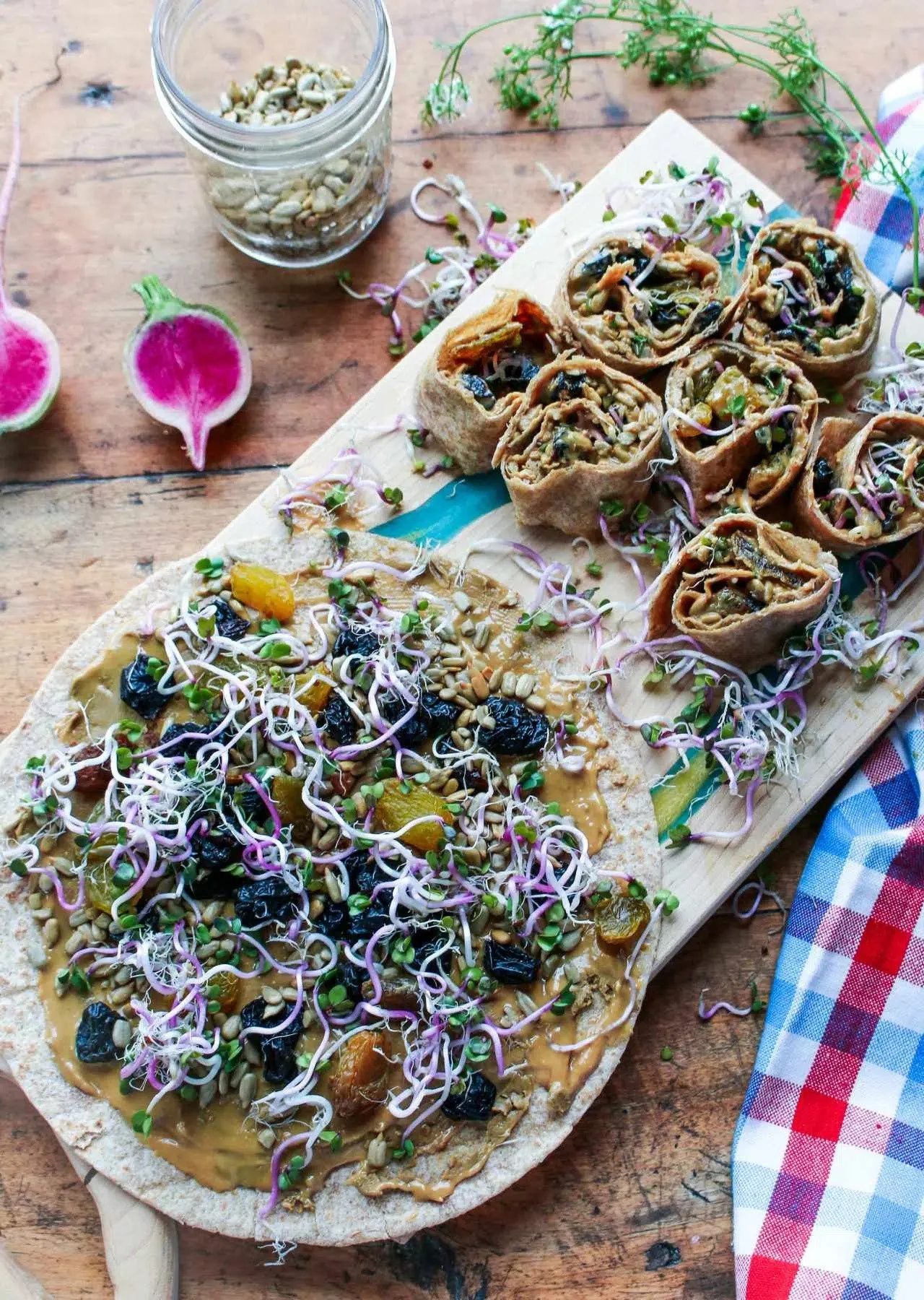 BEST SUNFLOWER SEEDS SANDWICH WRAPS