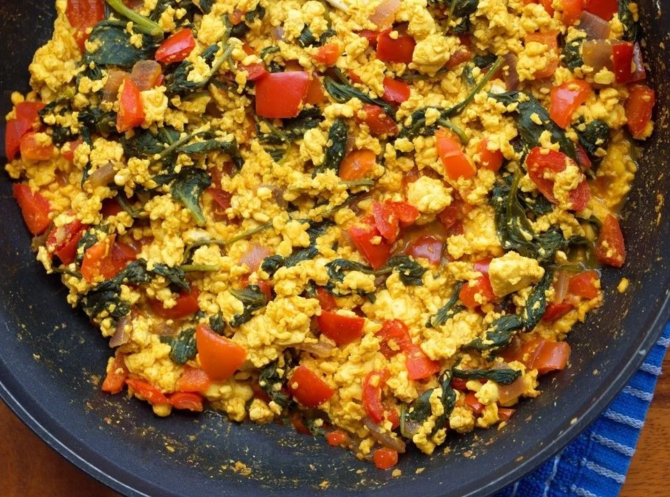 vegan tofu scramble