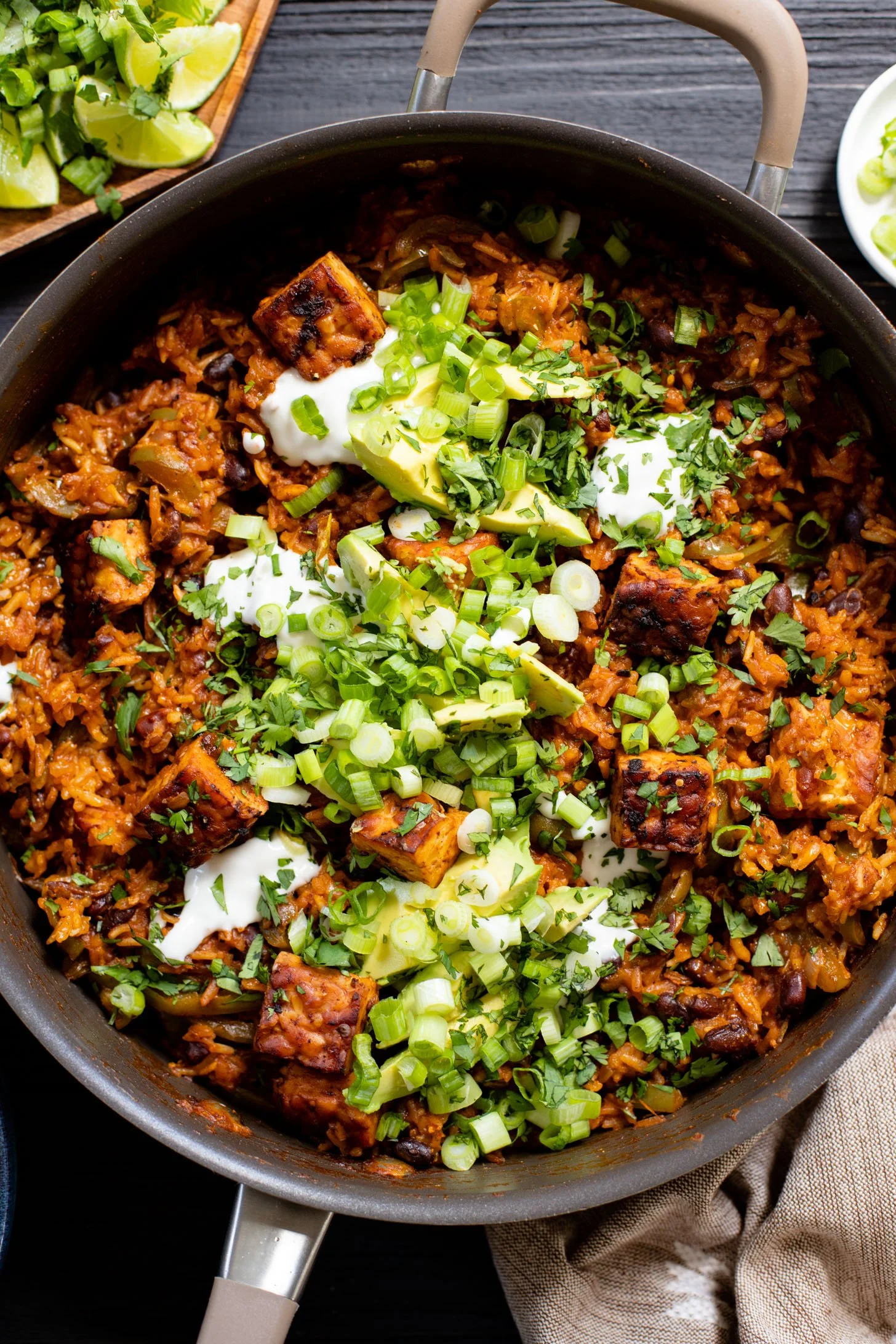 TEMPEH ENCHILADA SKILLET