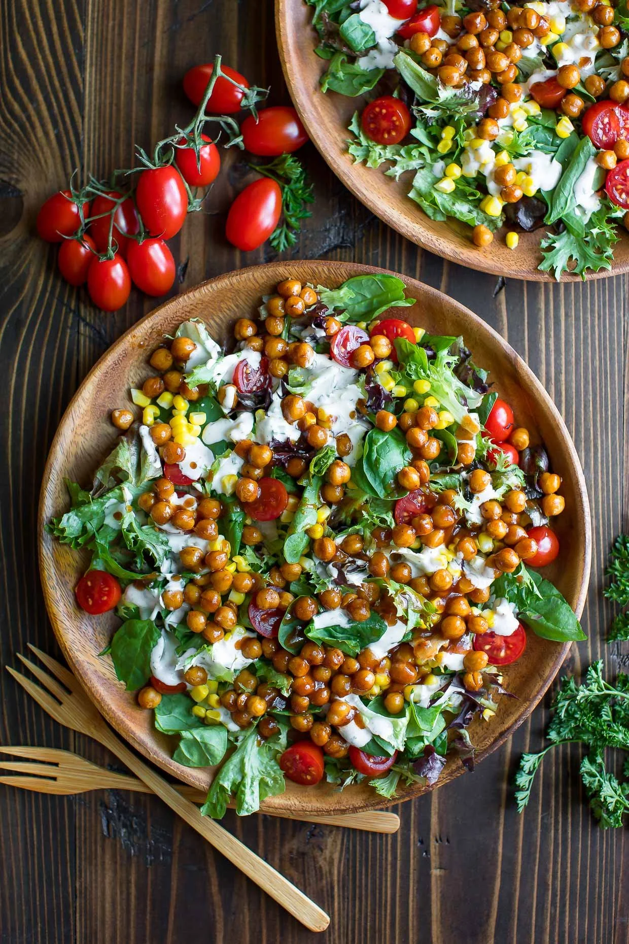 BBQ CHICKPEA SALAD