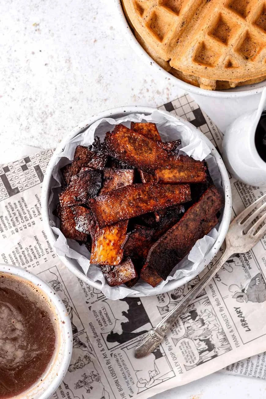 SMOKY TOFU BACON