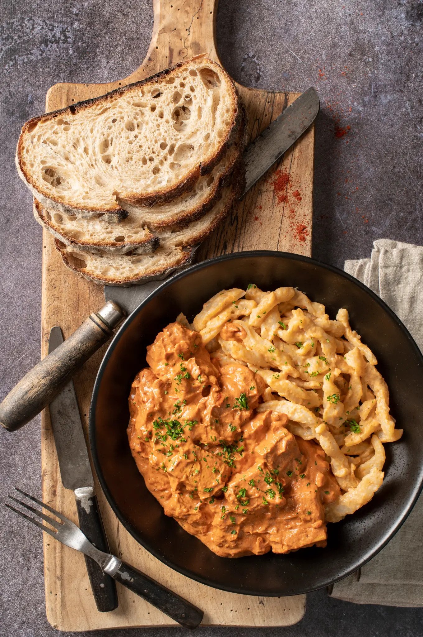 HUNGARIAN TOFU PAPRIKASH