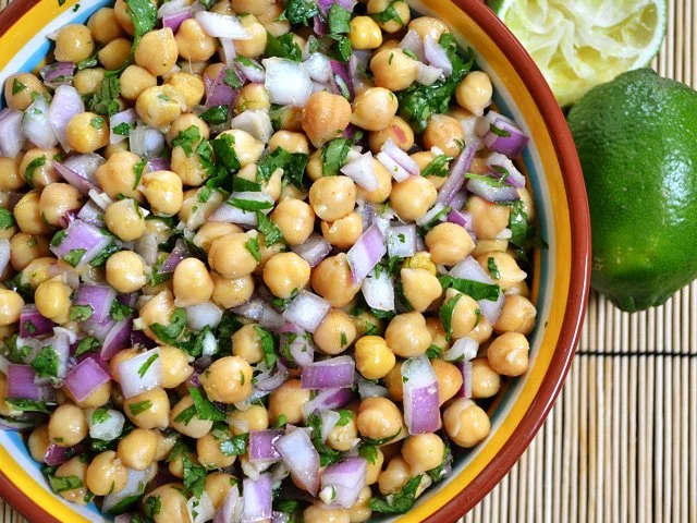 CUMIN LIME CHICKPEAS