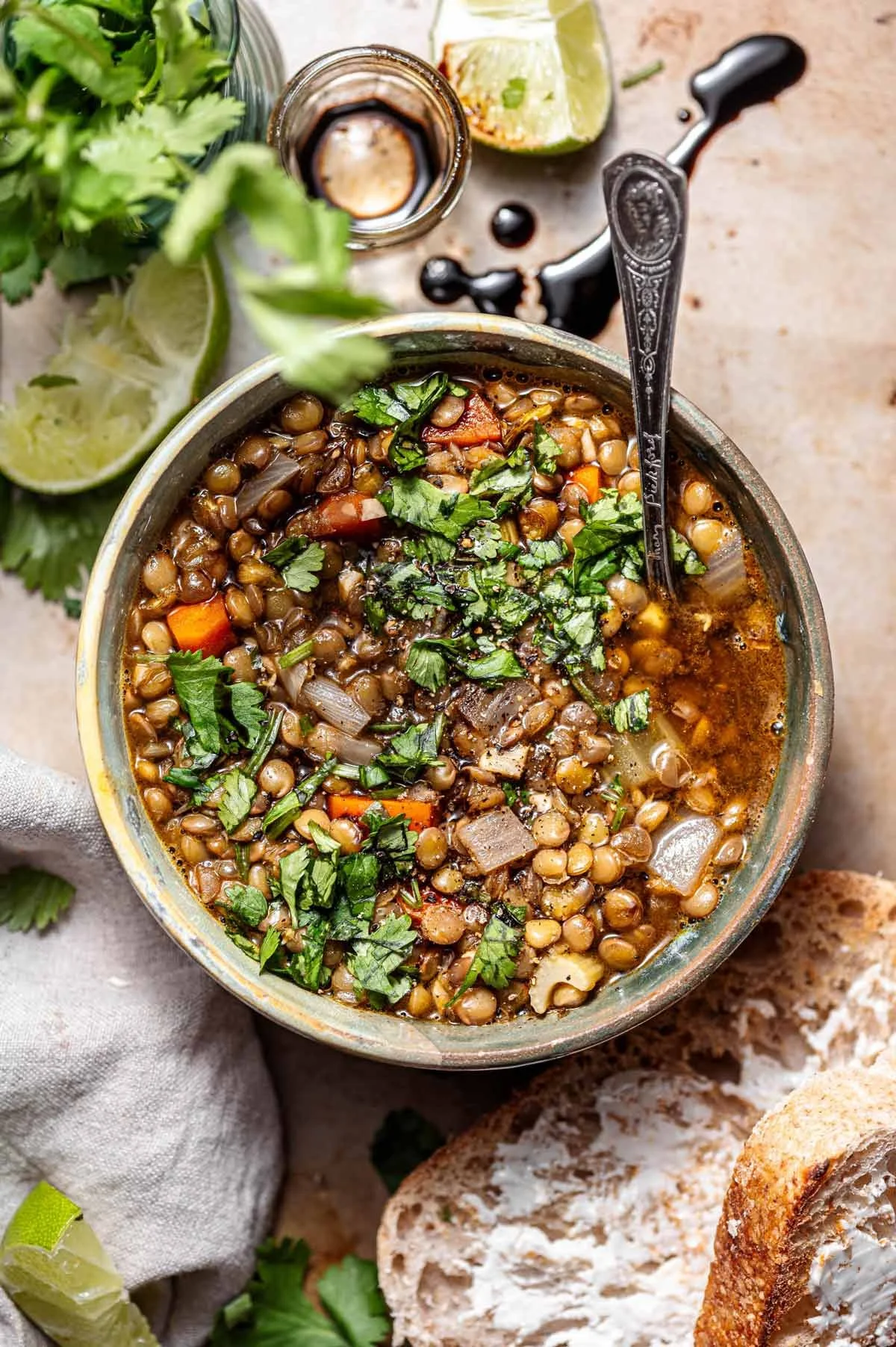 VEGAN LENTIL STEW (HEARTY AND HIGH PROTEIN)