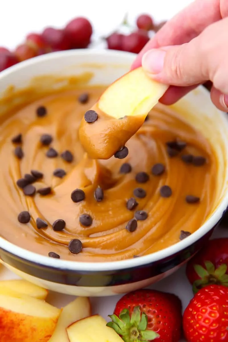 PEANUT BUTTER CARAMEL DIP