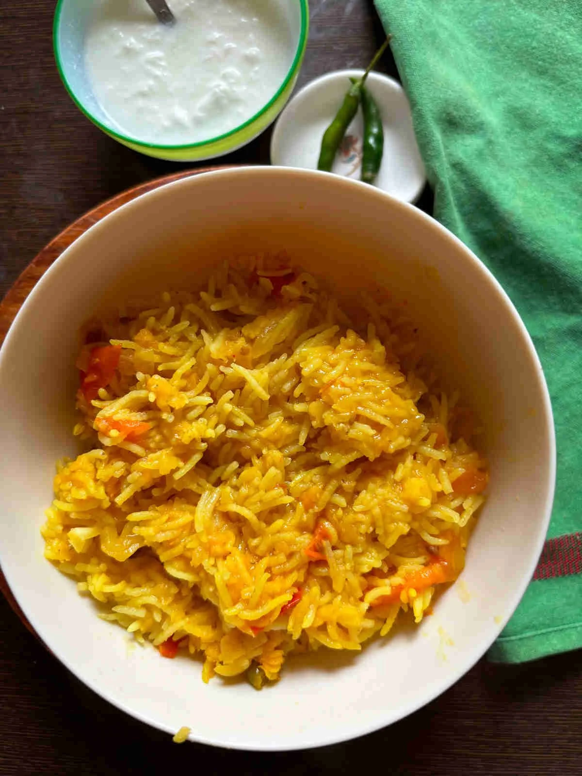 RED LENTILS AND RICE - INDIAN STYLE