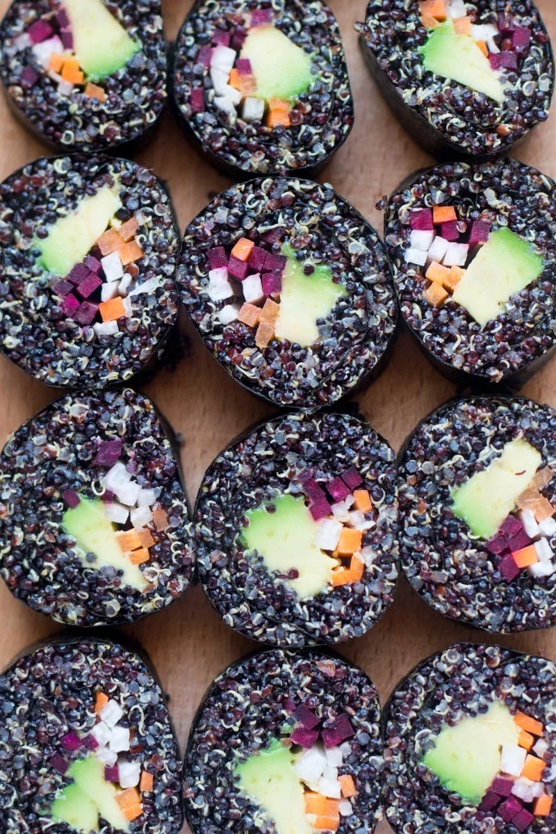 VEGGIE QUINOA SUSHI