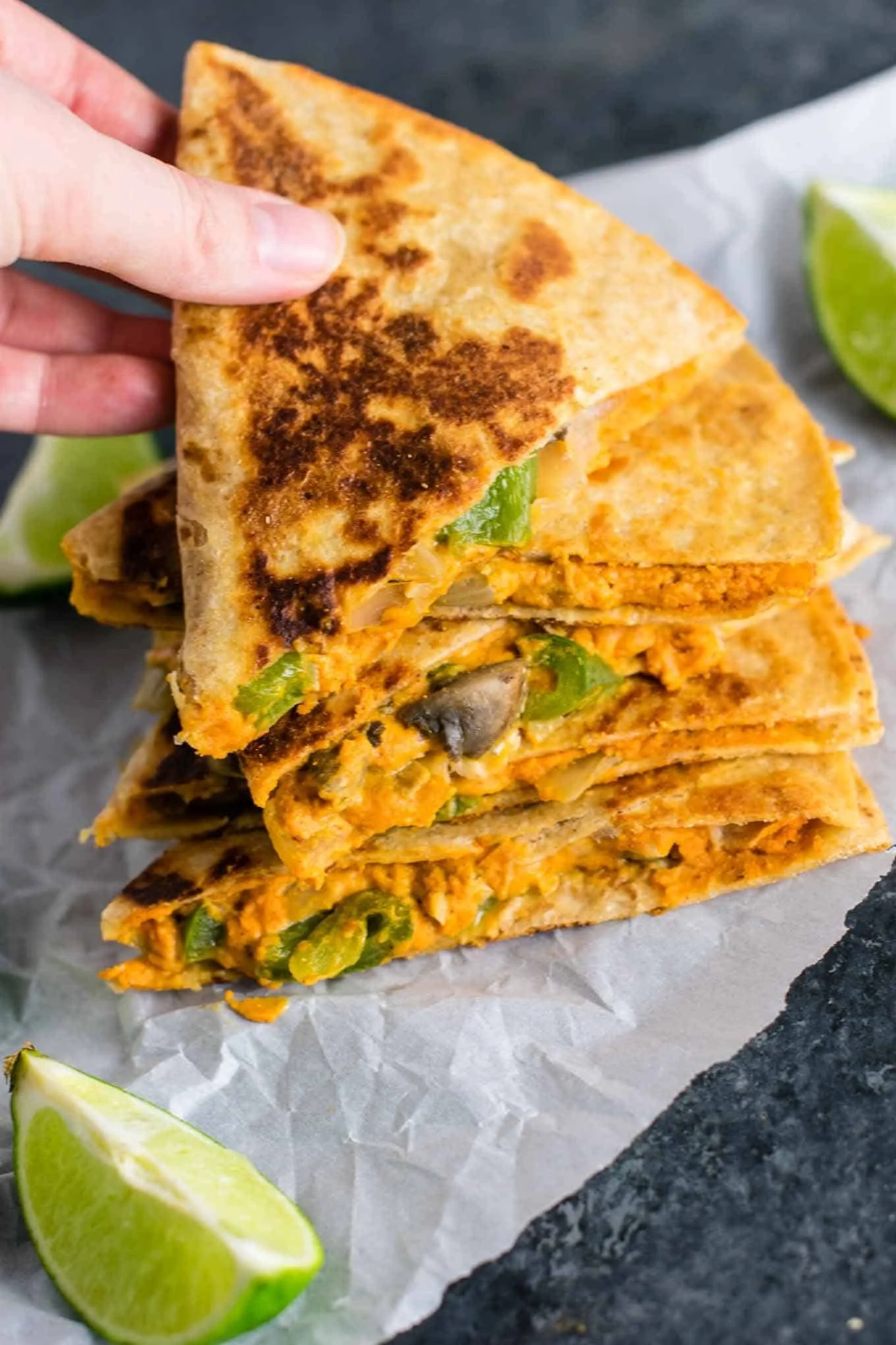 ULTIMATE VEGAN QUESADILLAS
