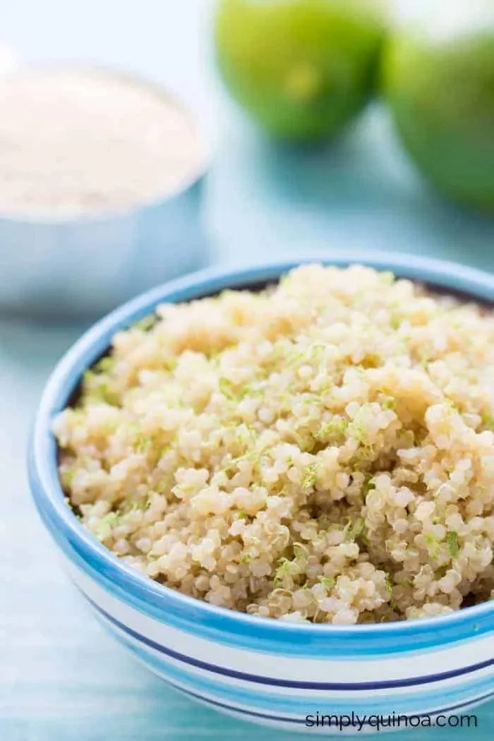 3-INGREDIENT COCONUT LIME QUINOA