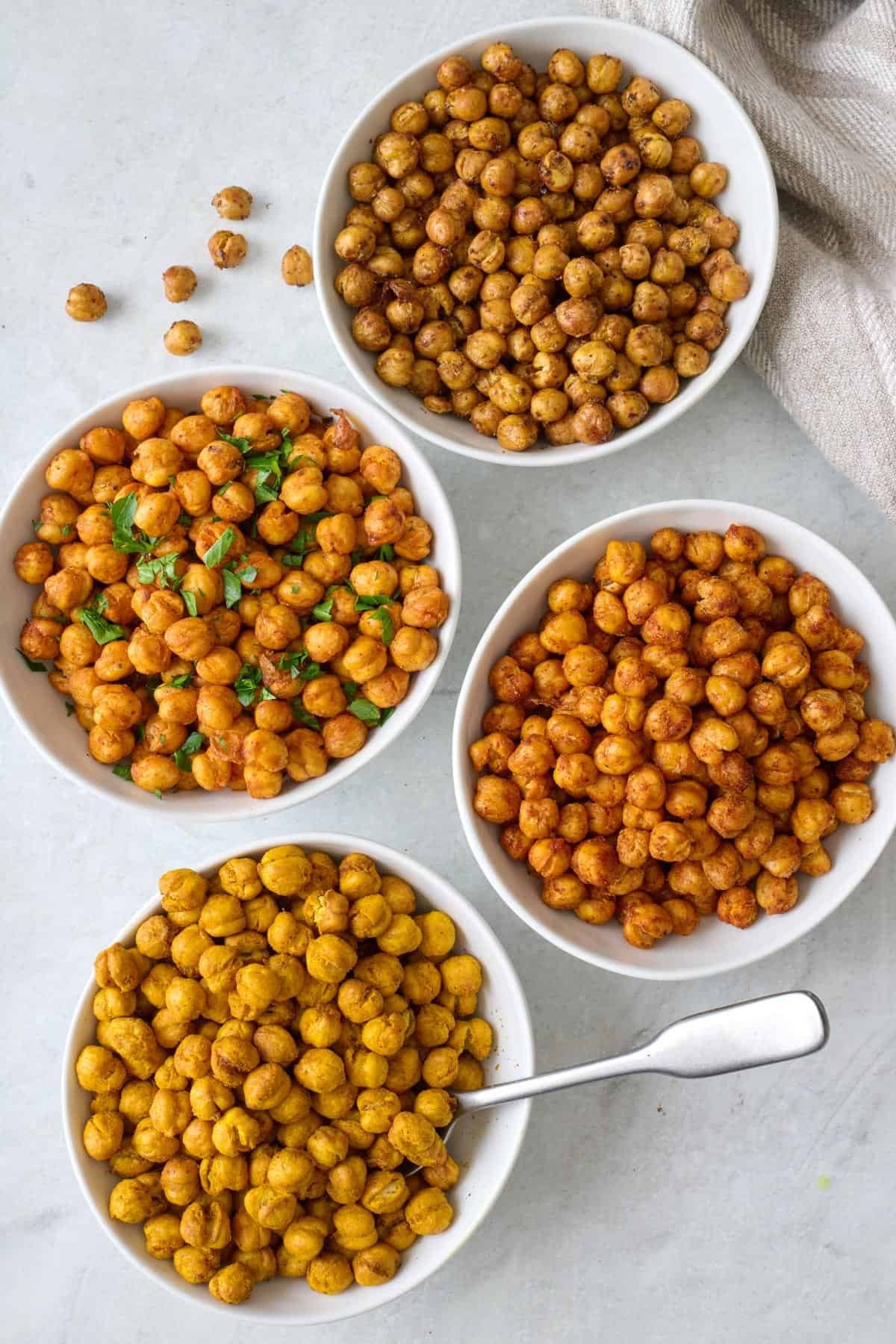 MEDITERRANEAN ROASTED CHICKPEAS - 2 WAYS
