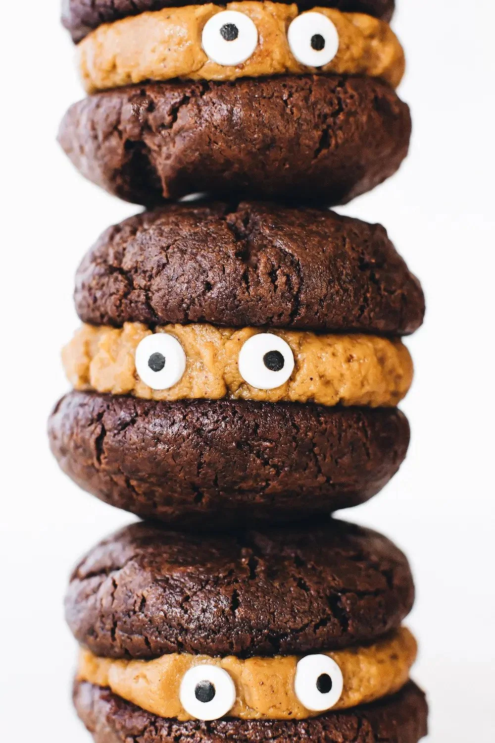 SUNBUTTER CHOCOLATE PUMPKIN SANDWICH COOKIES