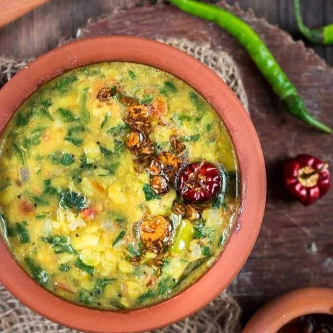 DHABA STYLE DAL PALAK