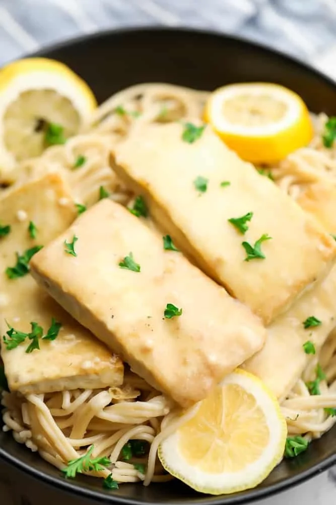 CREAMY LEMON TOFU