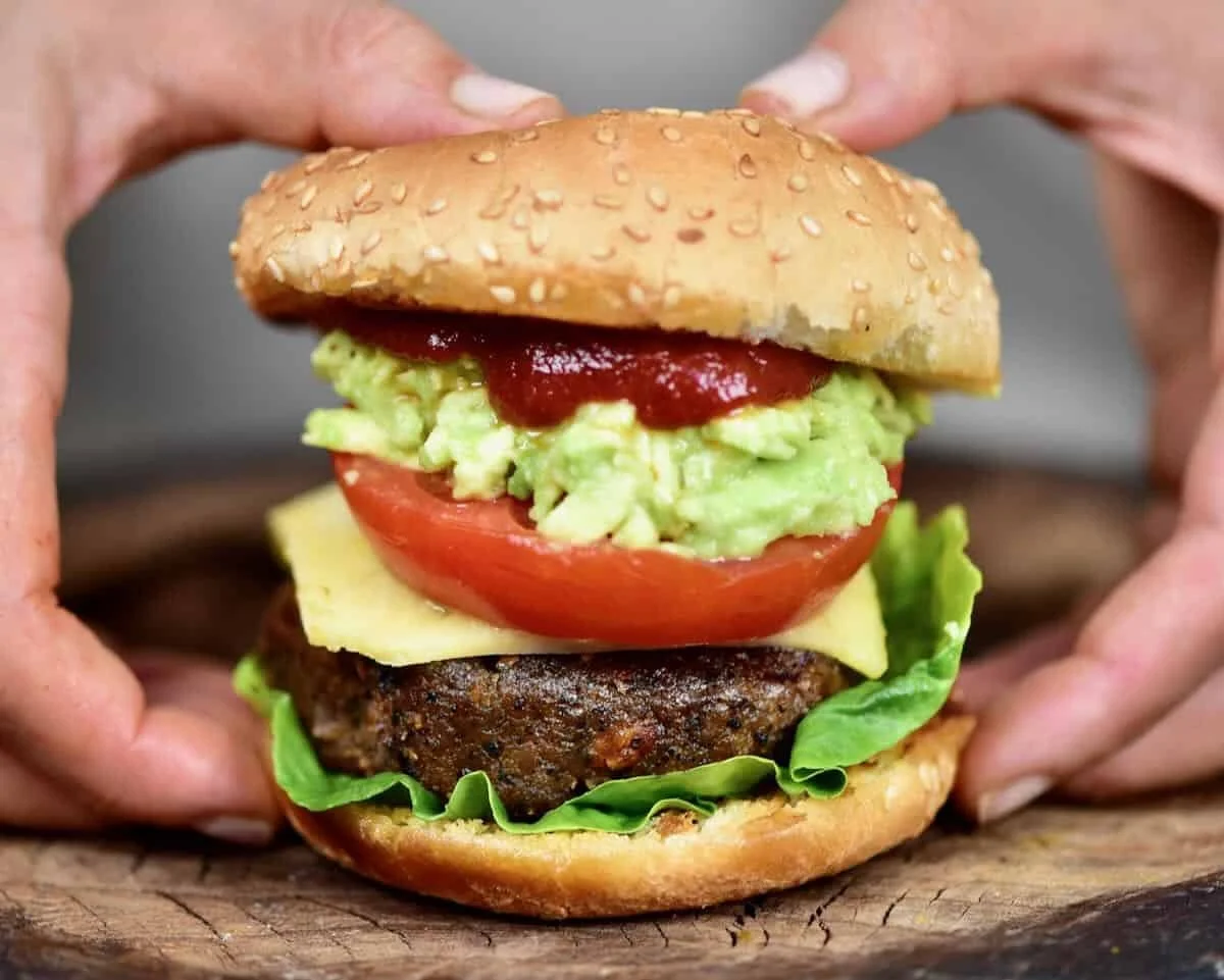 BEST BLACK BEAN BURGER