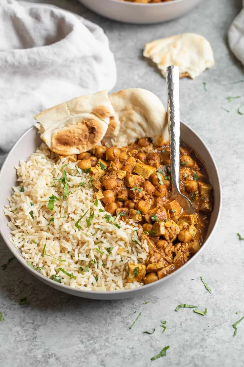 SLOW COOKER BUTTER CHICKPEAS