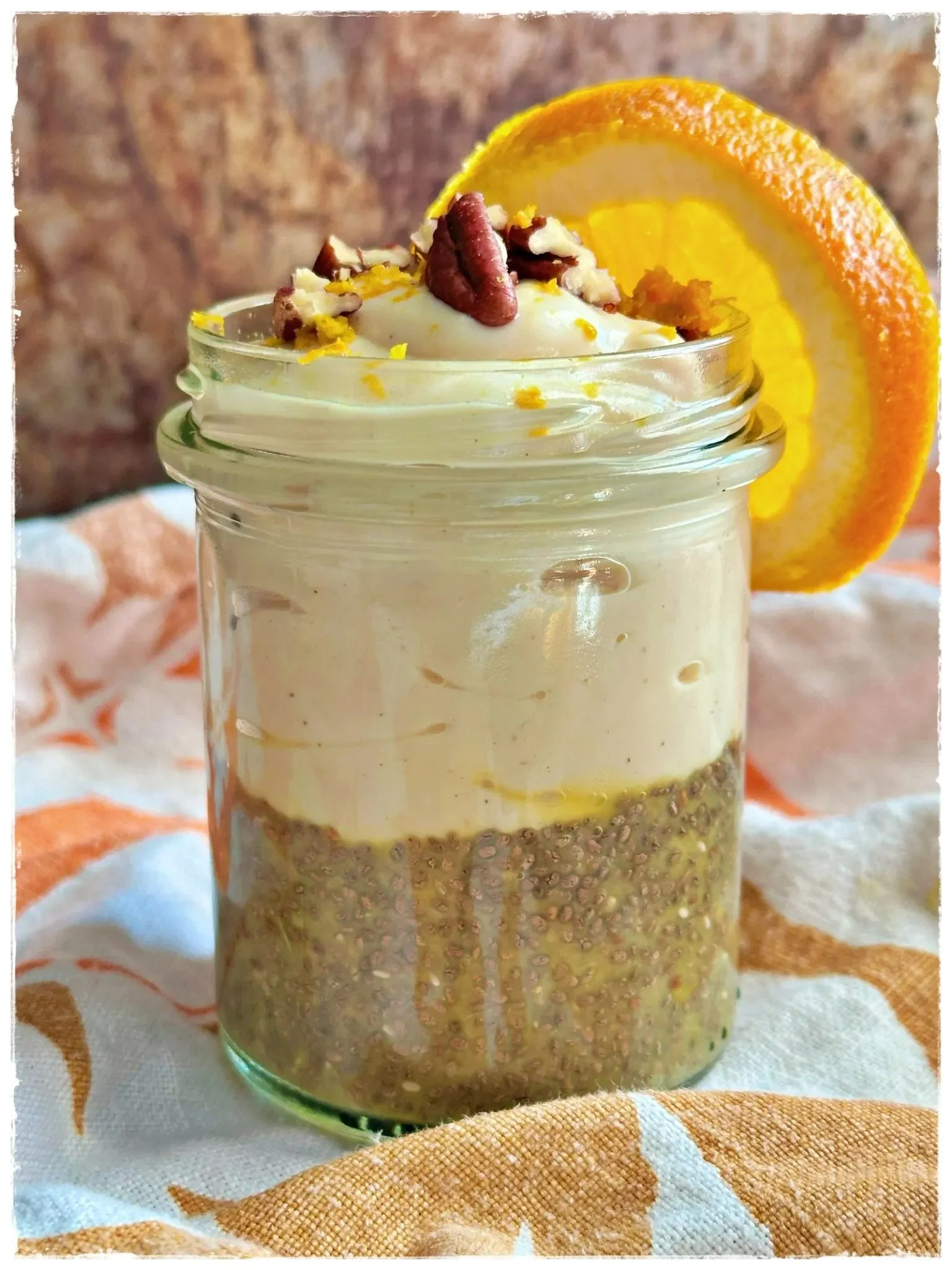 ORANGE CREAMSICLE CHIA PUDDING