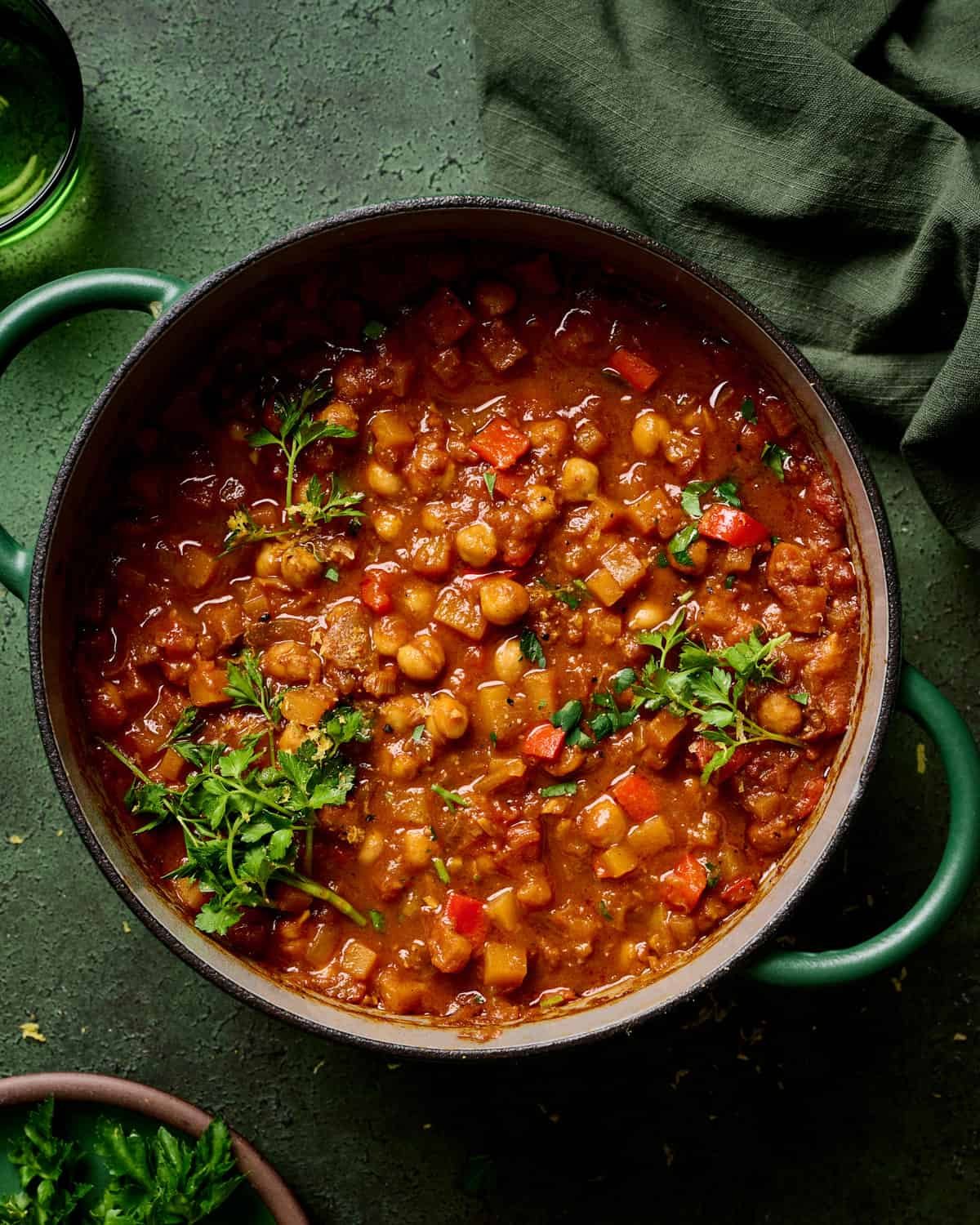 VEGAN TAGINE WITH CHICKPEAS