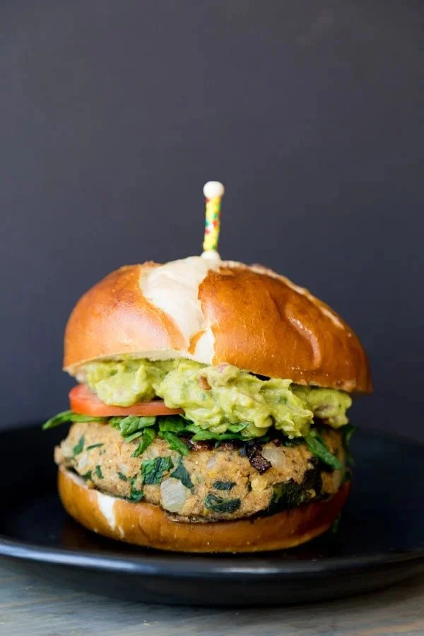 SAVORY PROTEIN PACKED SPINACH BURGERS